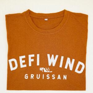 T-Shirt Marron Defi Wind