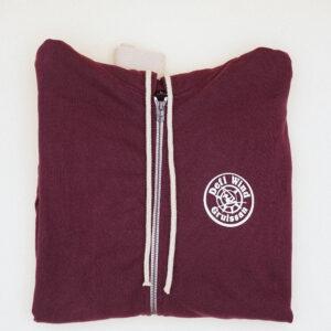 Sweat Bordeaux ZIP DW
